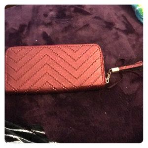 Dark red/burgundy women’s wallet